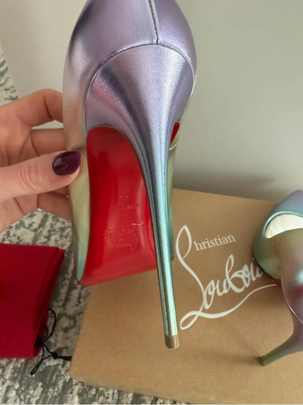 Limited edition Christian Louboutin So Kate 120. - Picture 6 of 13